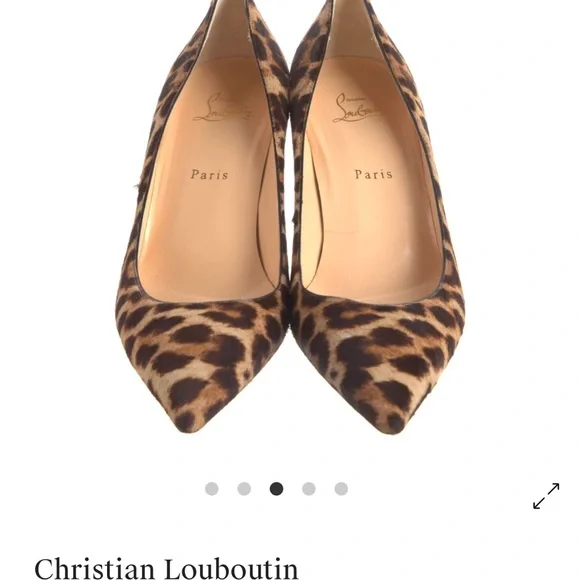Christian Louboutin Leopard Women's Shoes - Picture 1 of 8